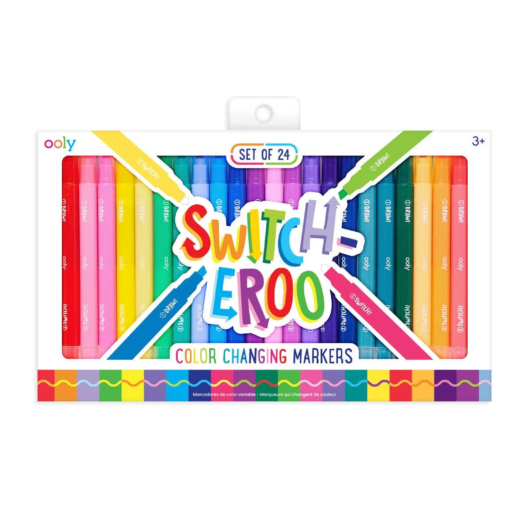 Switch-Eroo! Color-Changing Markers - Set of 24