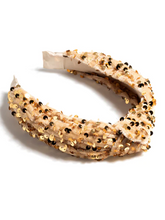 Load image into Gallery viewer, Knotted Sequins Headband
