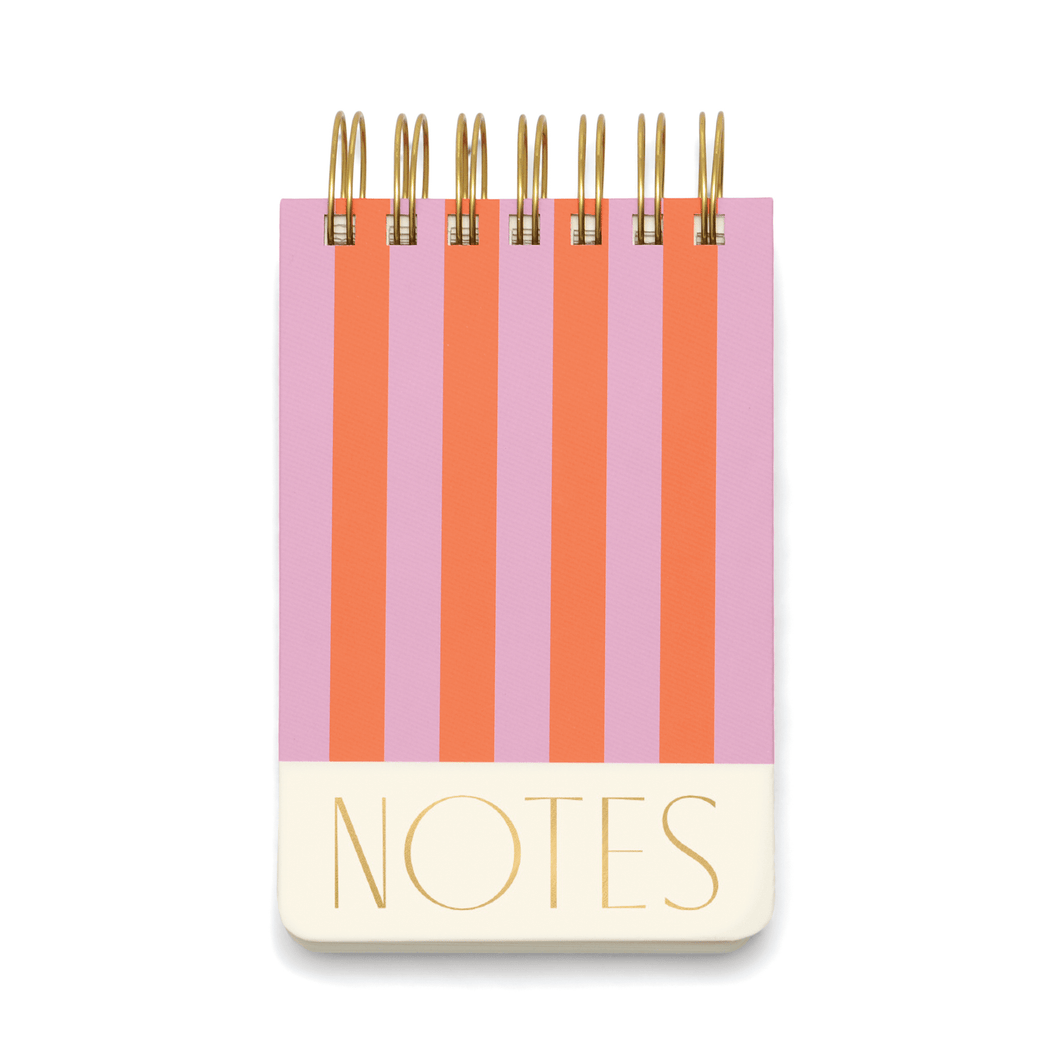 Stripes Twin Wire Chunky Notepad