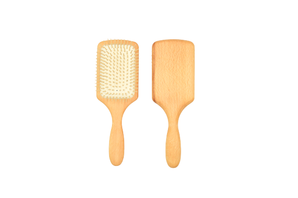 Hair Brush Paddle Wood Pins