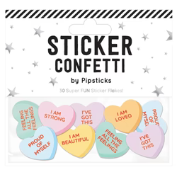 Heartening Sticker Confetti