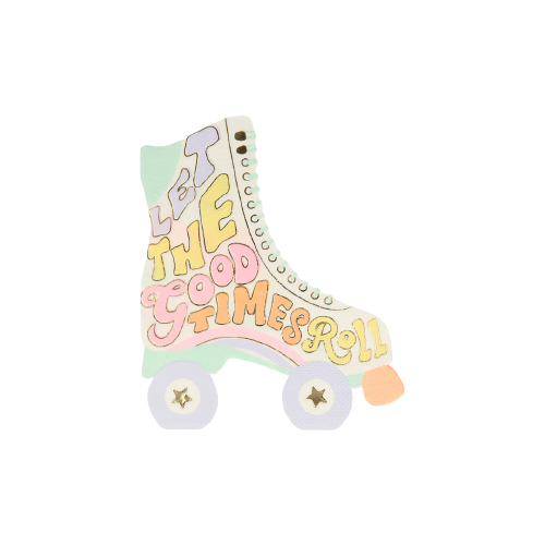 Roller Skate Napkins