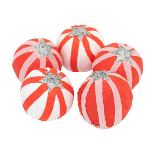 Peppermint Candy Surprise Balls