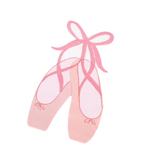 Ballet Slippers Napkins