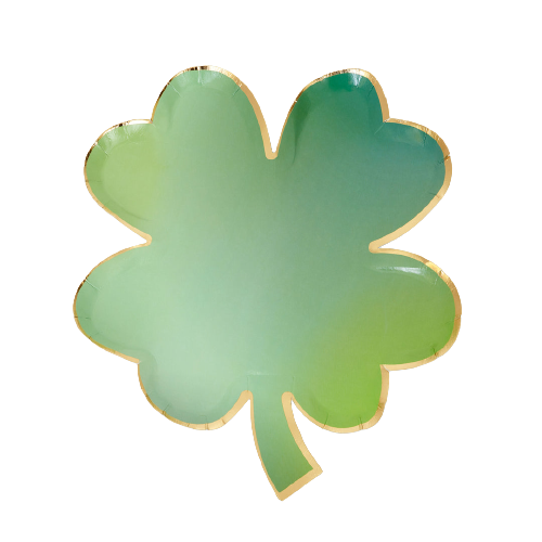 Clover Leaf Plates