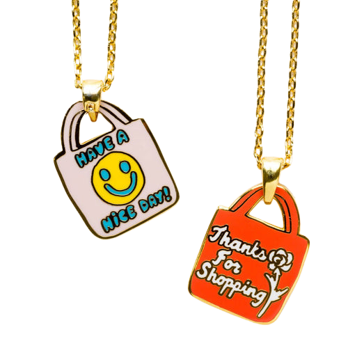 Have A Nice Day Double Sided Pendant