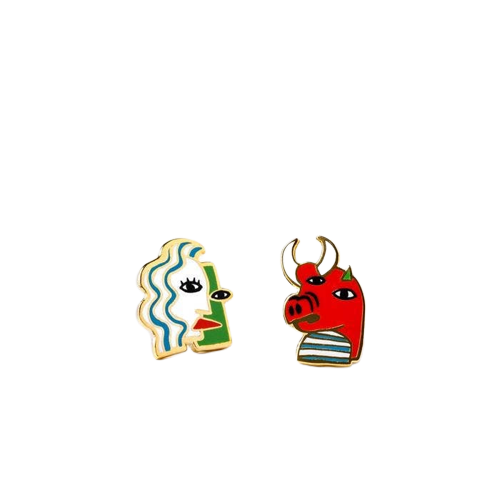 Cubist Earrings