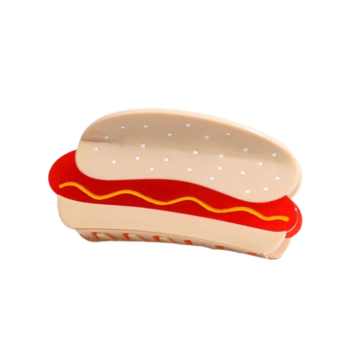Hot Dog Hair Claw