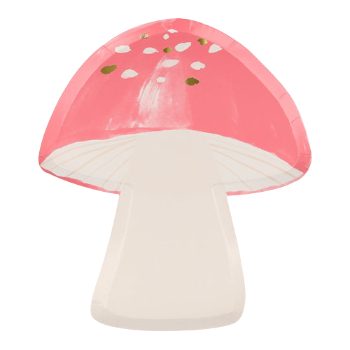 Fairy Mushroom Plates