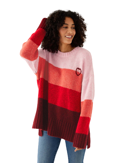 SeaHappy Heart Sweater