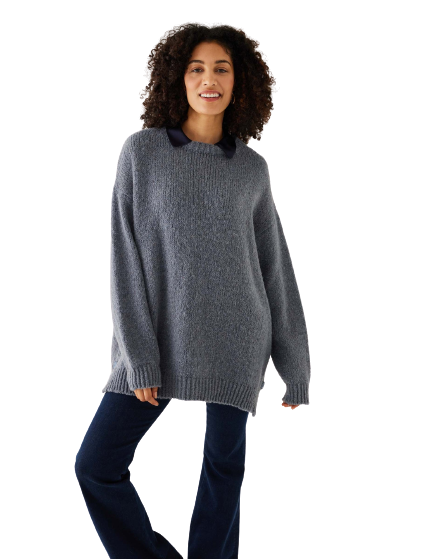Bari Side Button Sweater