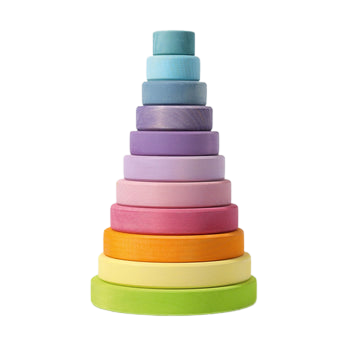 Conical Tower - Pastel