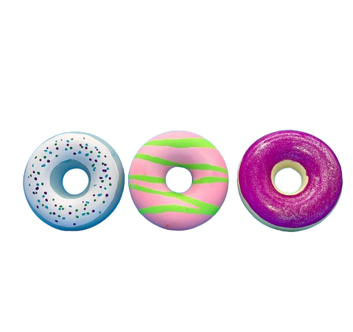 Assorted Handmade Donut Sidewalk Chalk