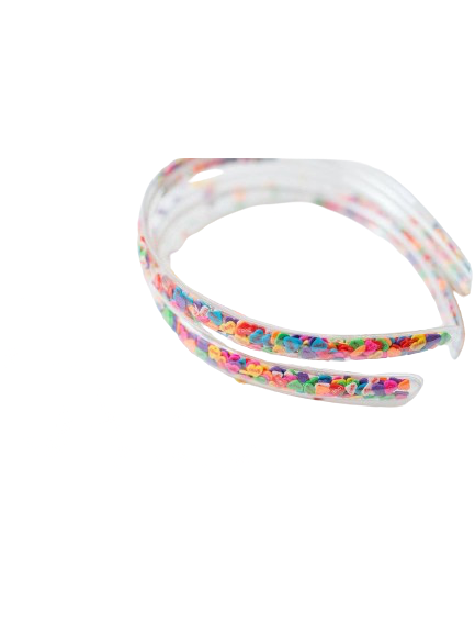 Candy Hearts Confetti Shaker Headband