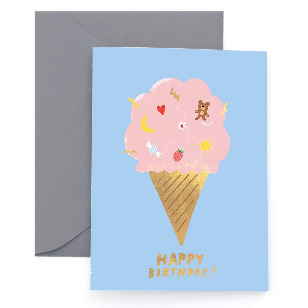 Good Vibrations - Birthday Card