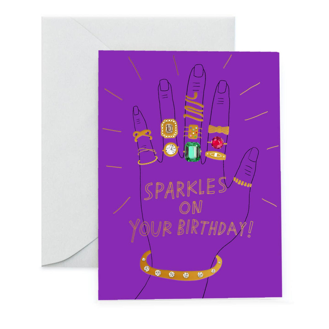 Ring Bling - Birthday Card