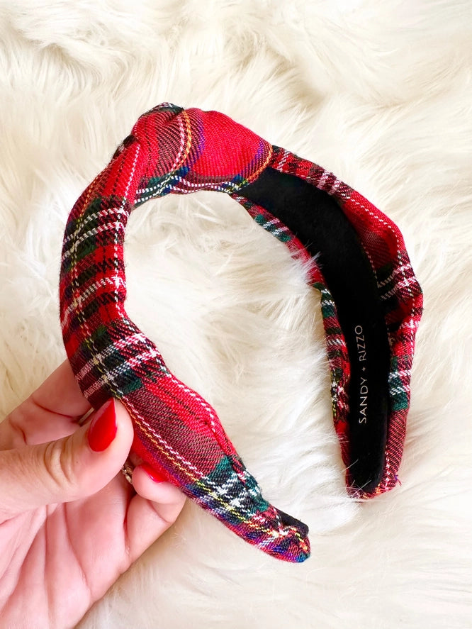Black knot headband with rainbow spider webs. A lively Fall and Halloween headband!