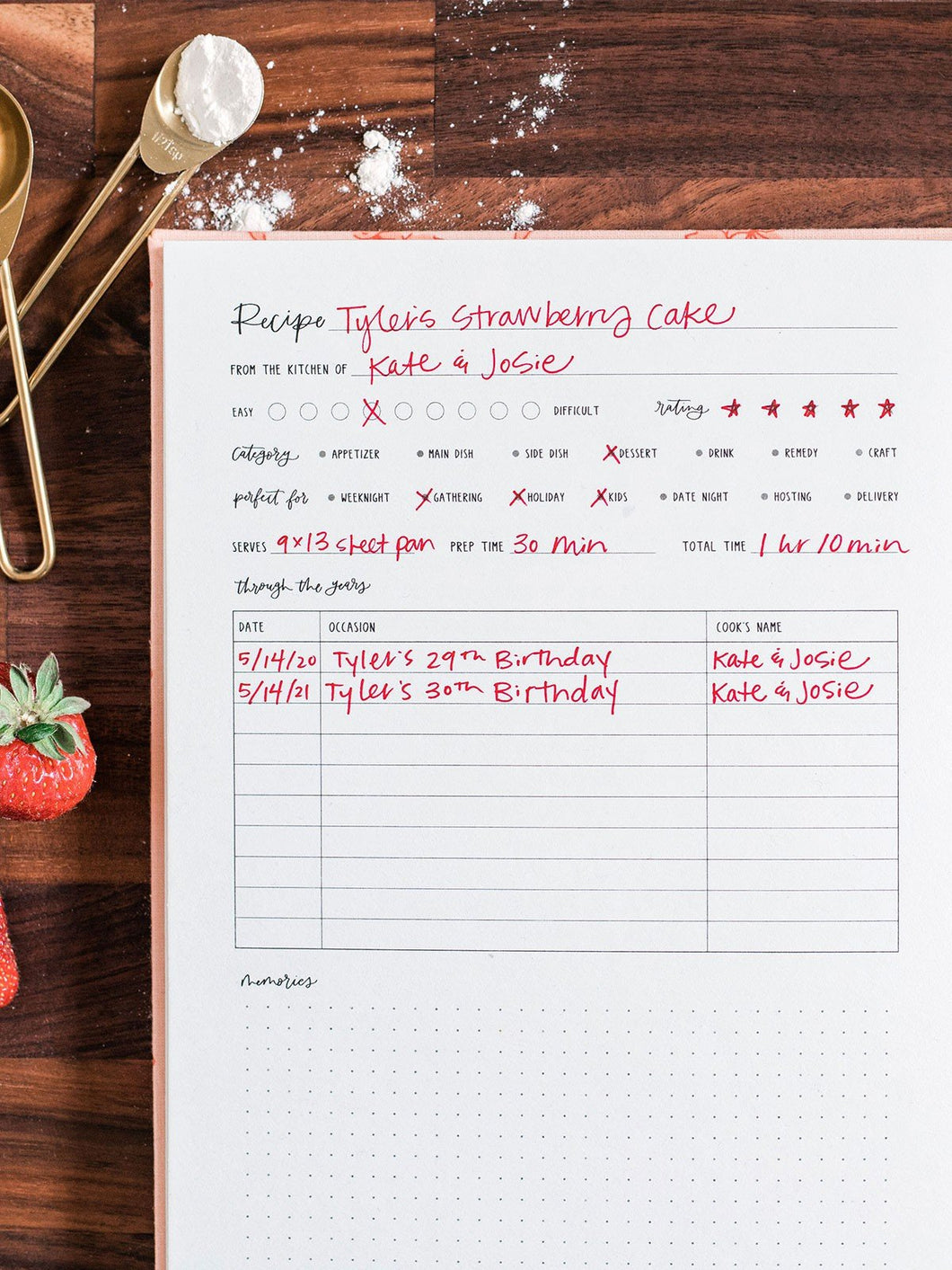 Heirloom Recipe Book