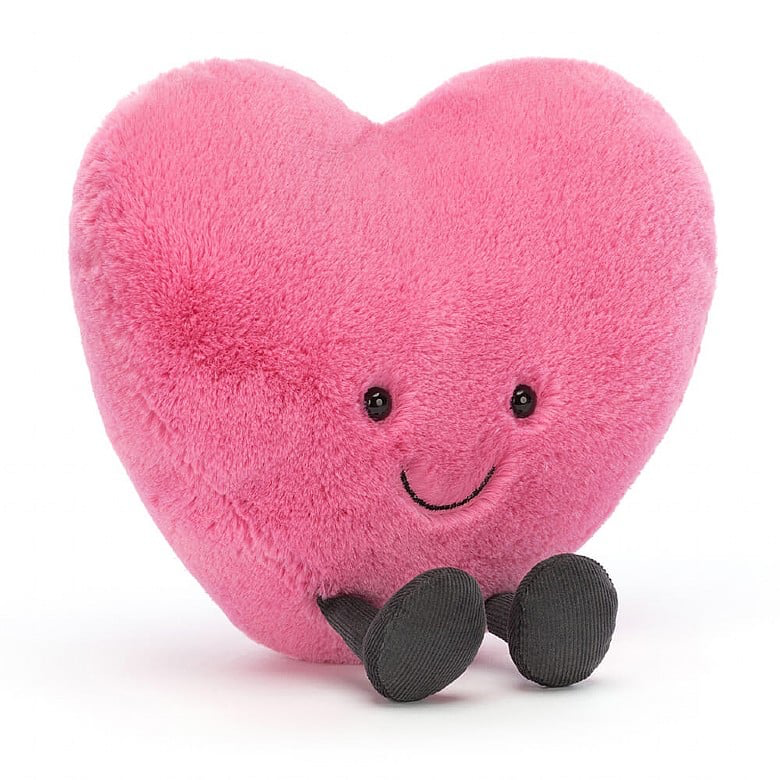Amuseable Hot Pink Heart - Large