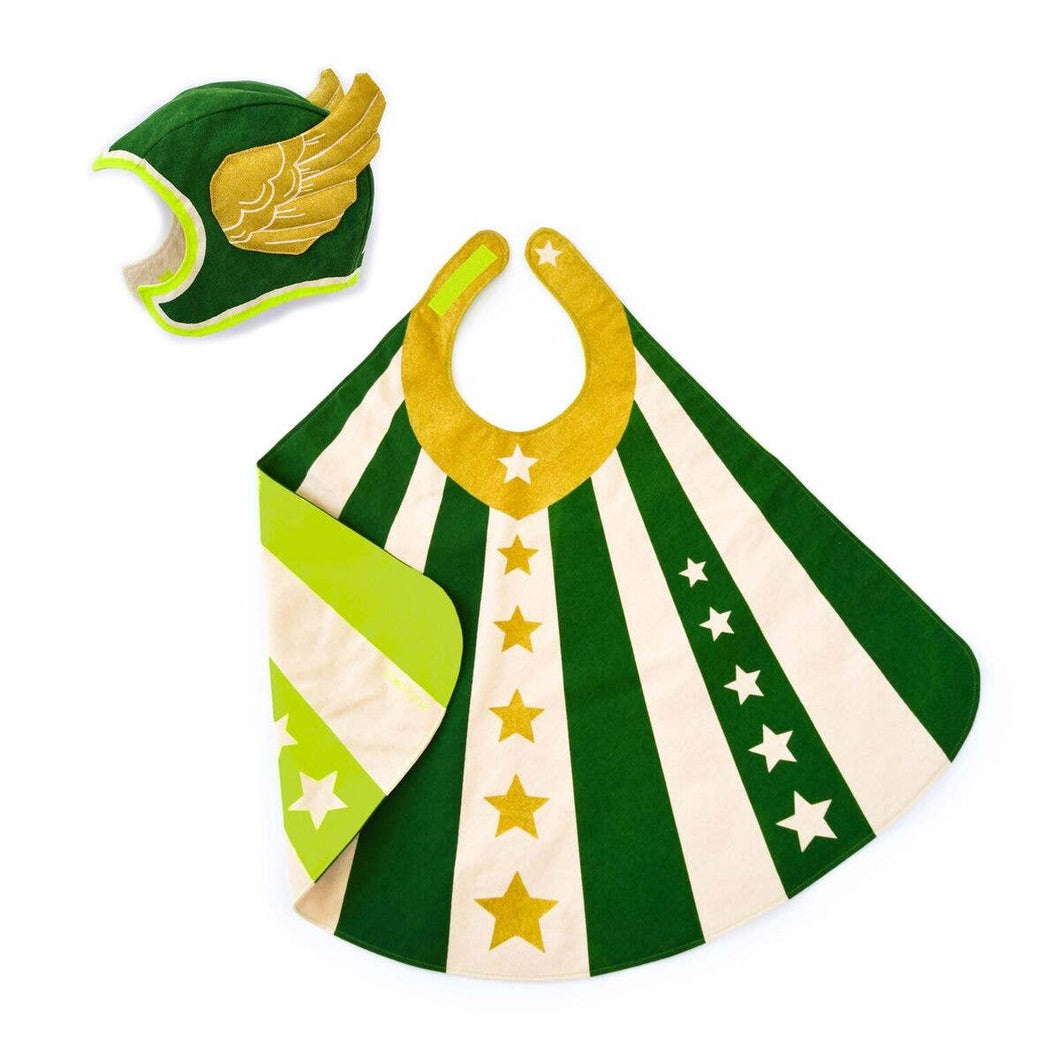 Green Cape and Hat Hero Set