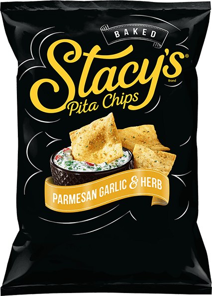 Parmesan Garlic & Herb Pita Chips