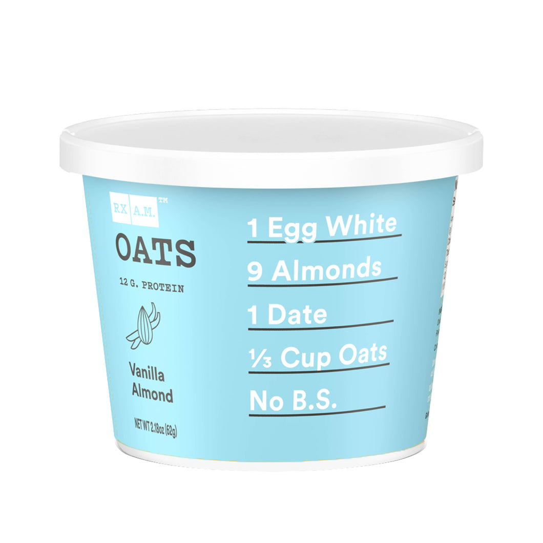 RX A.M. Oats Vanilla Almond Oat Cups