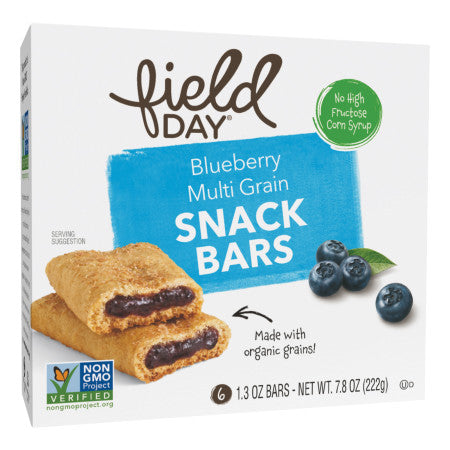 Blueberry Fruit and Grain Cereal Bars
