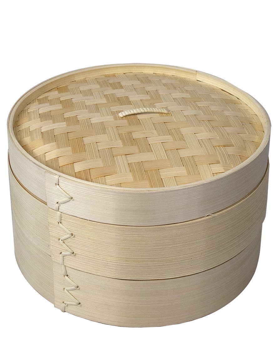 2-Tier Bamboo Steamer