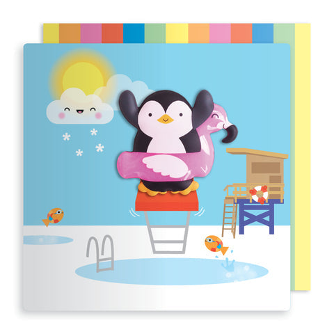 Penguin Magnet Card