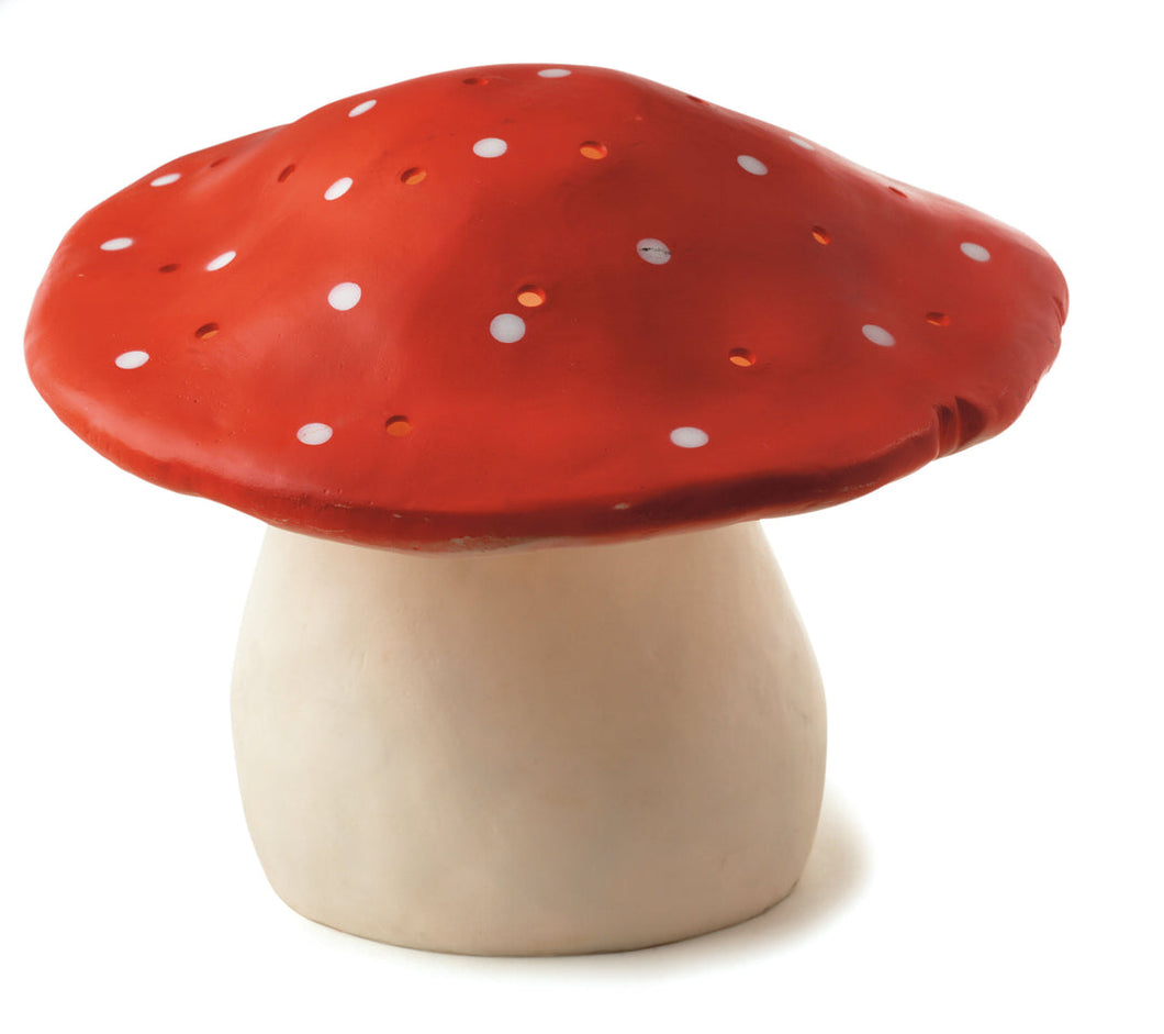 Large Mushroom with Plug Lamp
