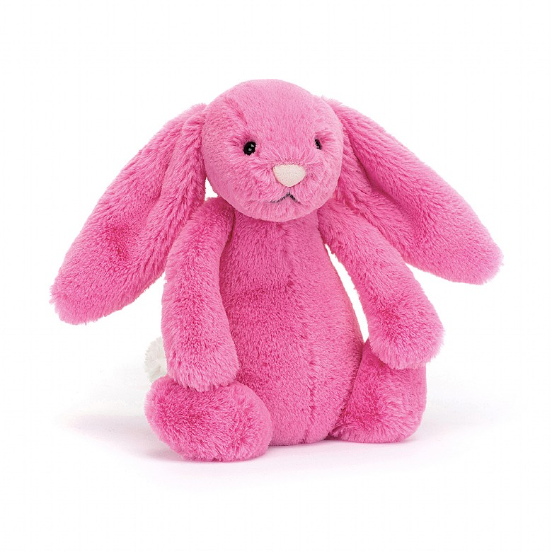 Bashful Hot Pink Bunny - Small