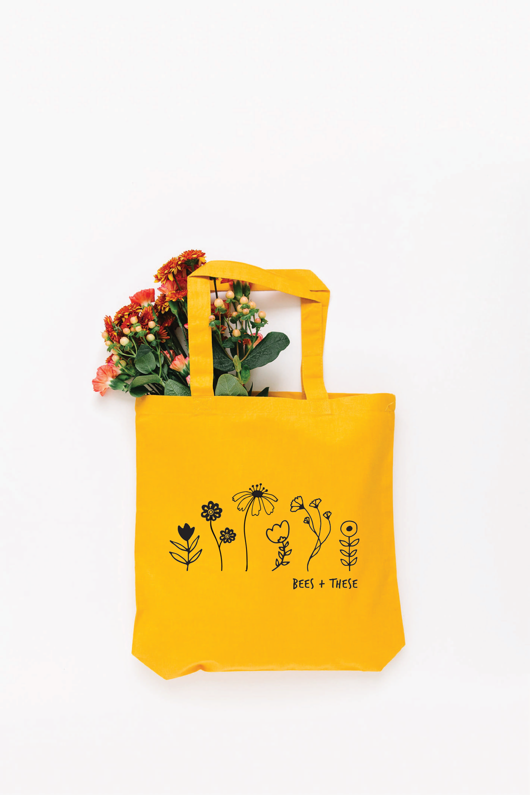 Bees + These Tote Bag - Small