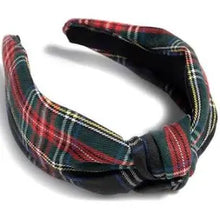 Load image into Gallery viewer, Knotted Plaid Headband
