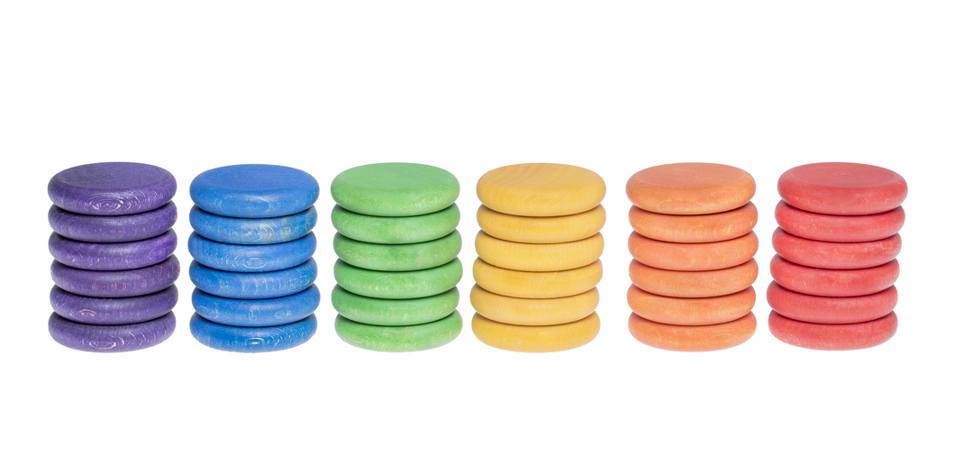 36 Coins (6 Colors)