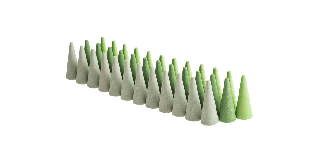 Mandala Green Cone