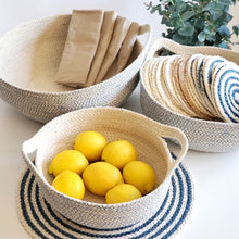 Load image into Gallery viewer, Amari Fruit Bowl - Blue (Set of 3)
