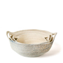 Load image into Gallery viewer, Amari Fruit Bowl - Blue (Set of 3)
