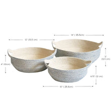 Load image into Gallery viewer, Amari Fruit Bowl - Blue (Set of 3)
