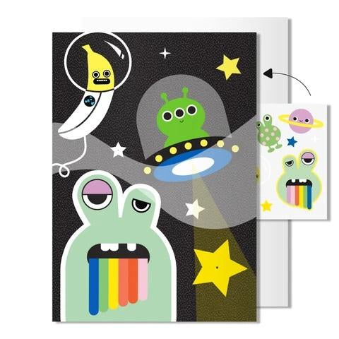 Alien Card & Tattoos