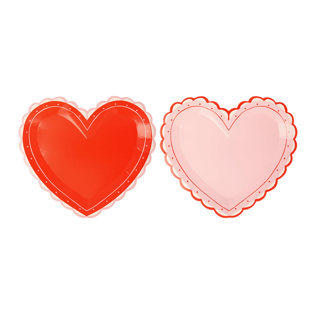 Lacy Heart Small Plates