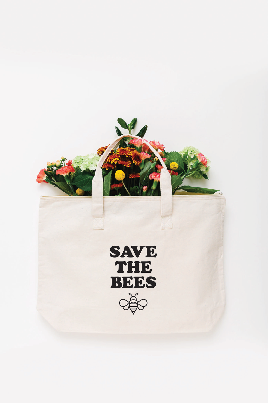 Save the Bees Tote Bag - Large