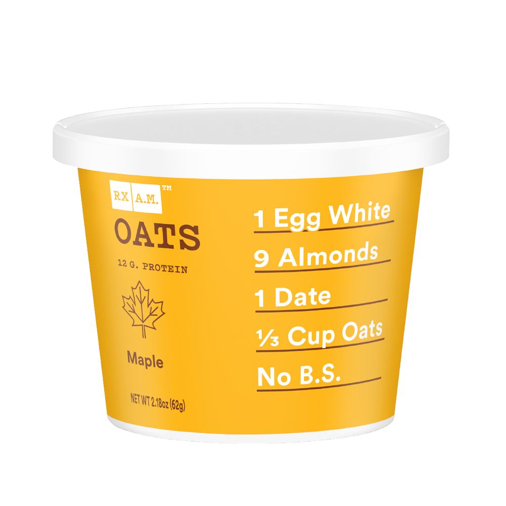 RX A.M. Oats Maple Oat Cups