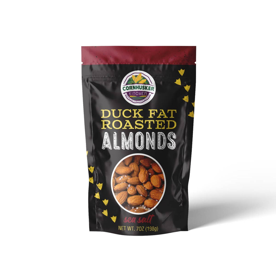 Duck Fat Roasted Almonds with Sea salt