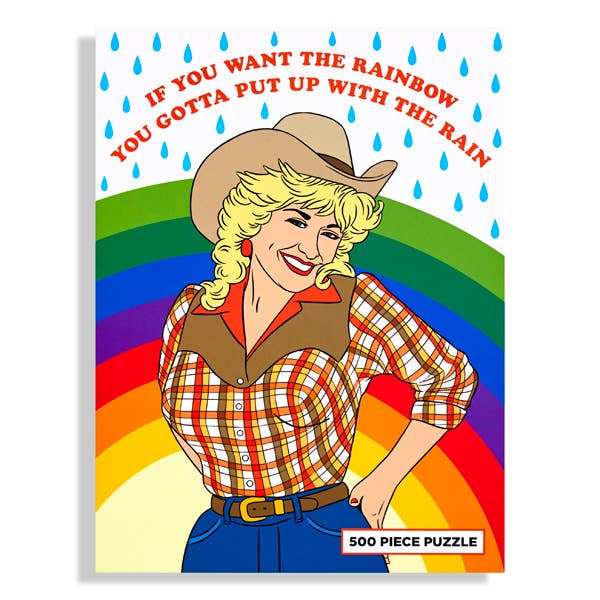 Dolly Cowgirl Rainbow Puzzle
