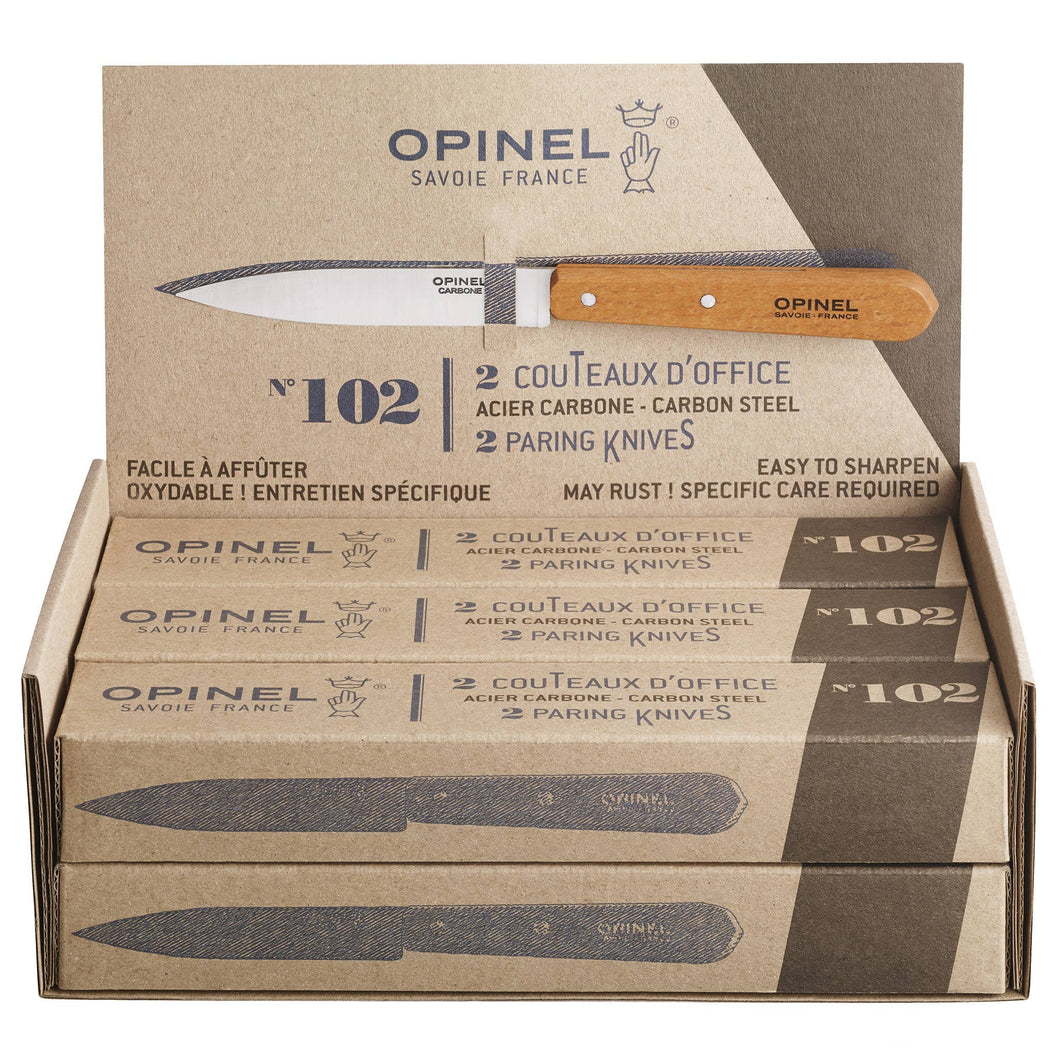 Carbon Steel Paring Knives - Box of 2